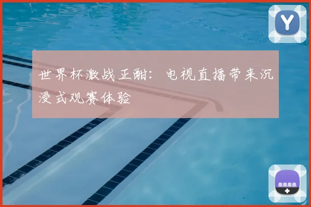 世界杯激战正酣：电视直播带来沉浸式观赛体验