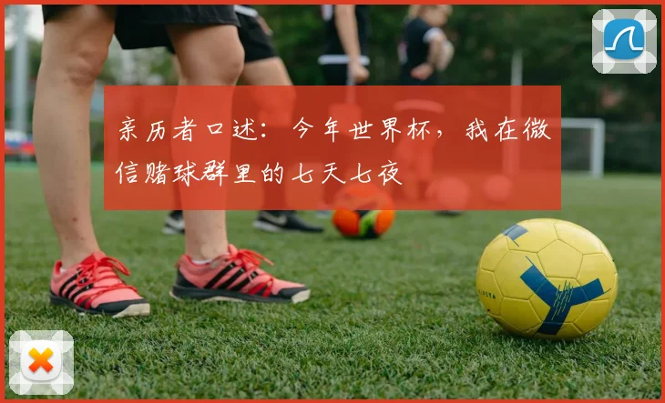 亲历者口述:今年世界杯,我在微信赌球群里的七天七夜